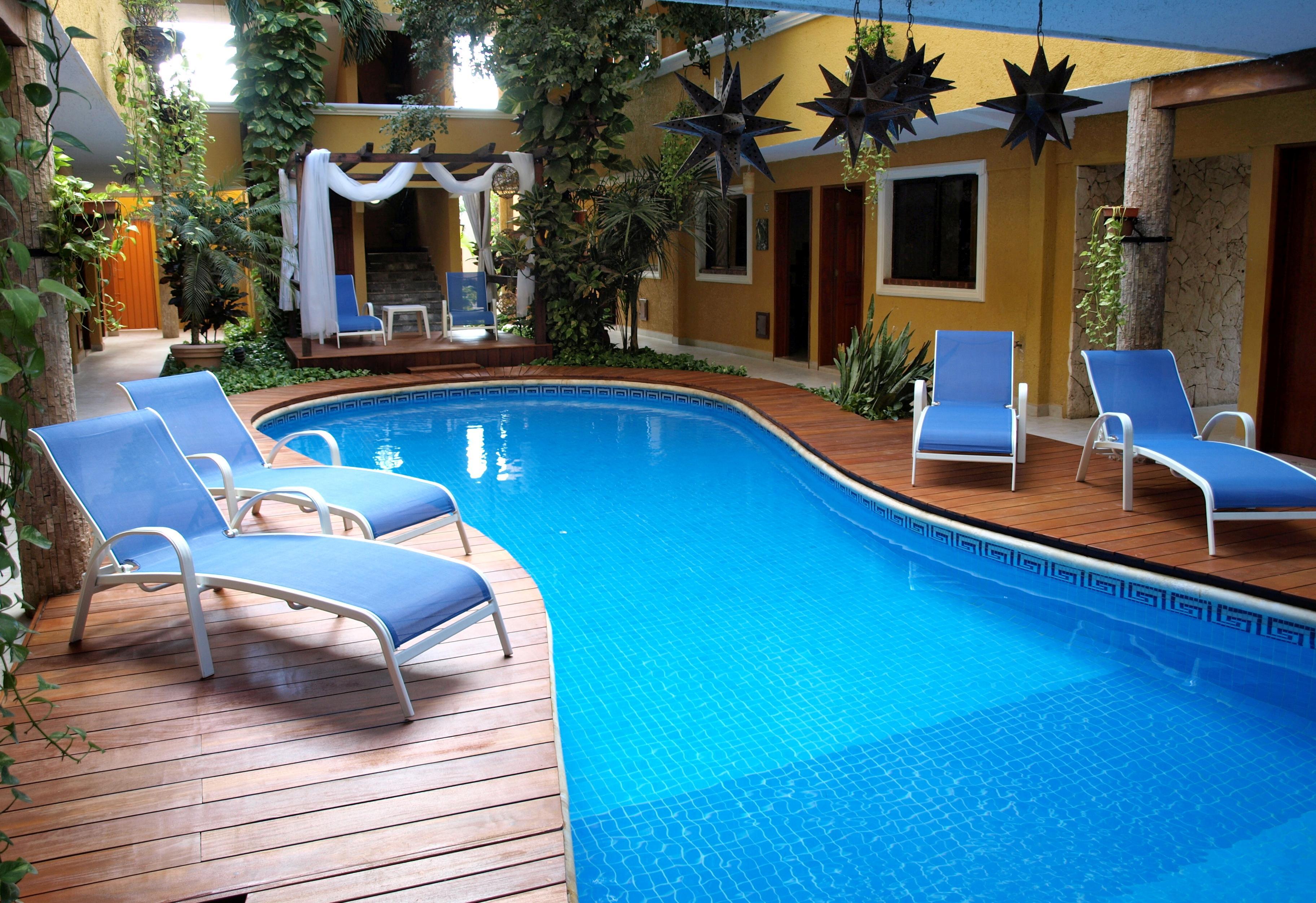 Hotel Las Golondrinas Playa del Carmen Exterior foto
